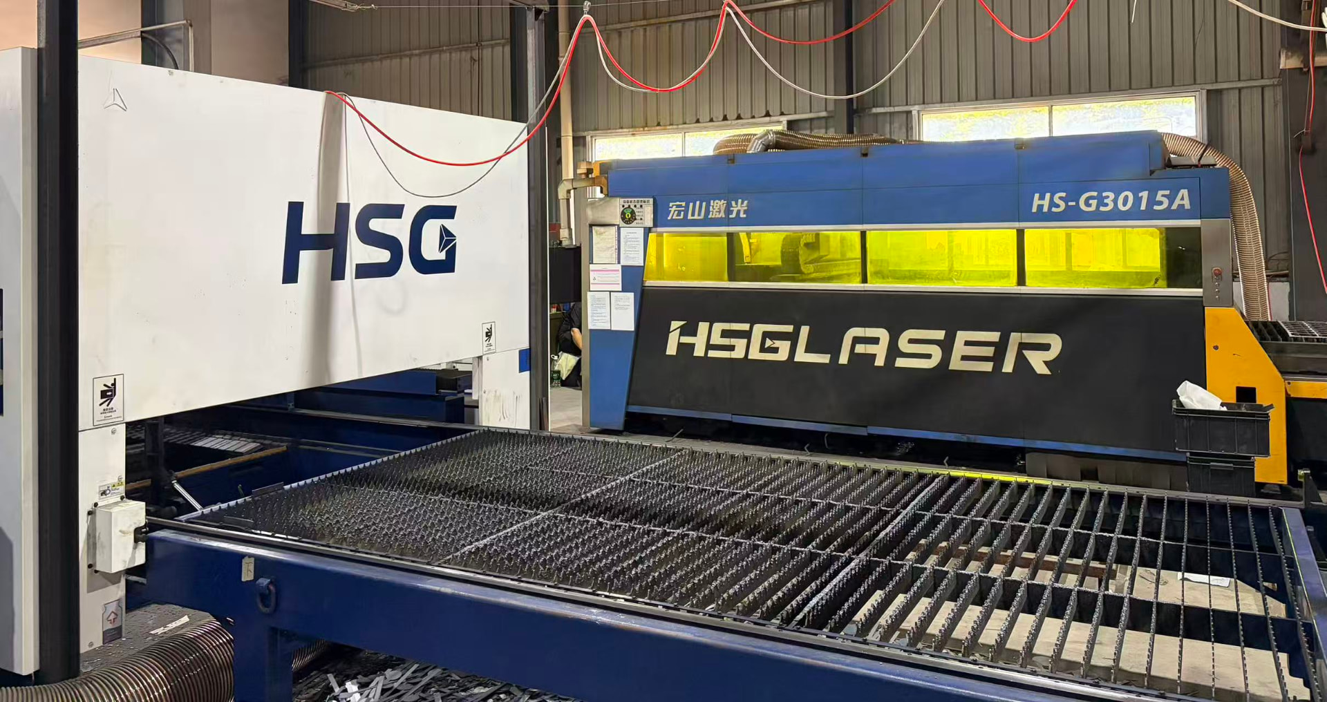 HSG HS-G3015A fiber laser cutting machine