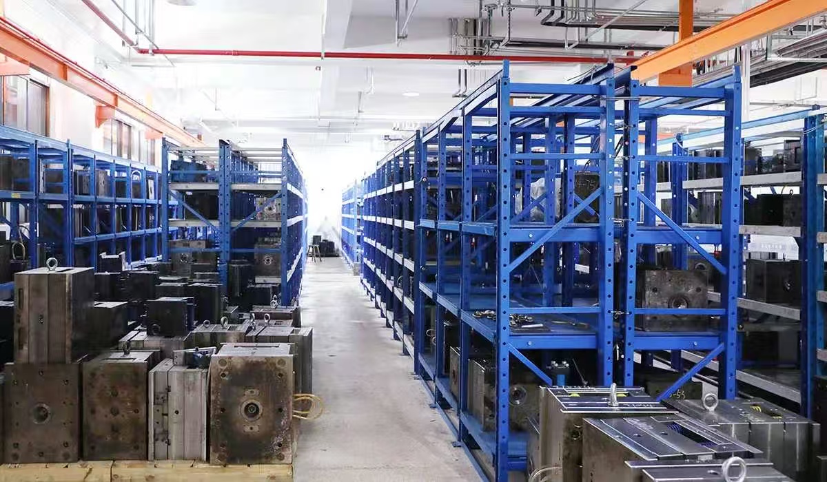 Tooling and mould storage area